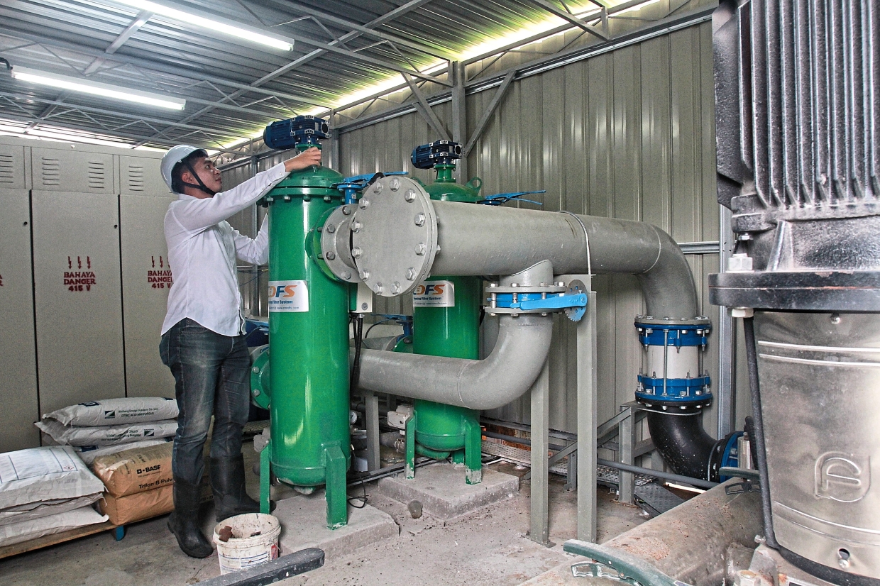 Peralatan penapisan rawatan air industri